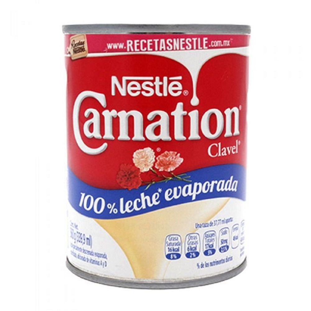 Leche evaporada carnation | Leche Enlatada | Manjares y productos